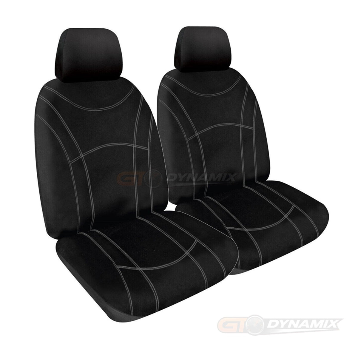 Manta Neoprene Front Seat Covers MITSUBISHI ECLIPSE CROSS YB BLACK EDITION & LS BLACK EDITION 12/2022-2026
