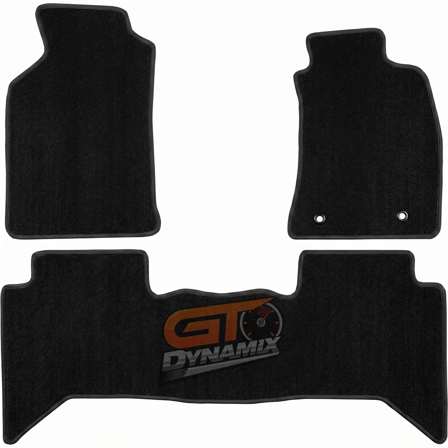 Custom Carpet Floor Mats 4pcs For TOYOTA HILUX TGN16R GGN15R KUN16R&26R 2 & 4 DOOR 9/2011-8/2015 w/ 9 Binding Colour