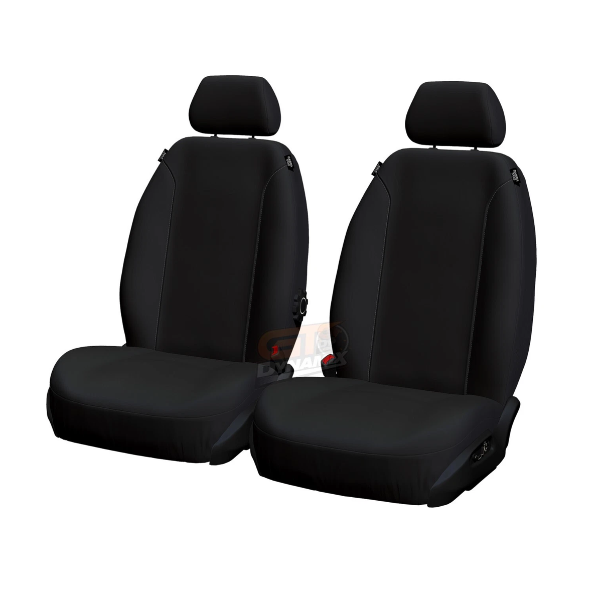 Super Tuff Canvas Black Front Seat Covers FORD RANGER PY XL SINGLE CAB 6/2022-2026