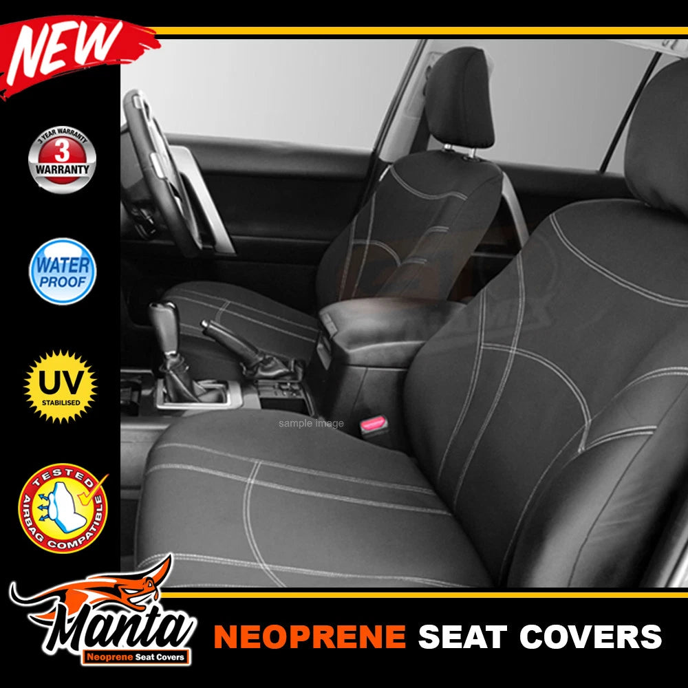 Manta Neoprene Front Seat Covers KIA SELTOS SP2 S SPORT 10/2019-2026