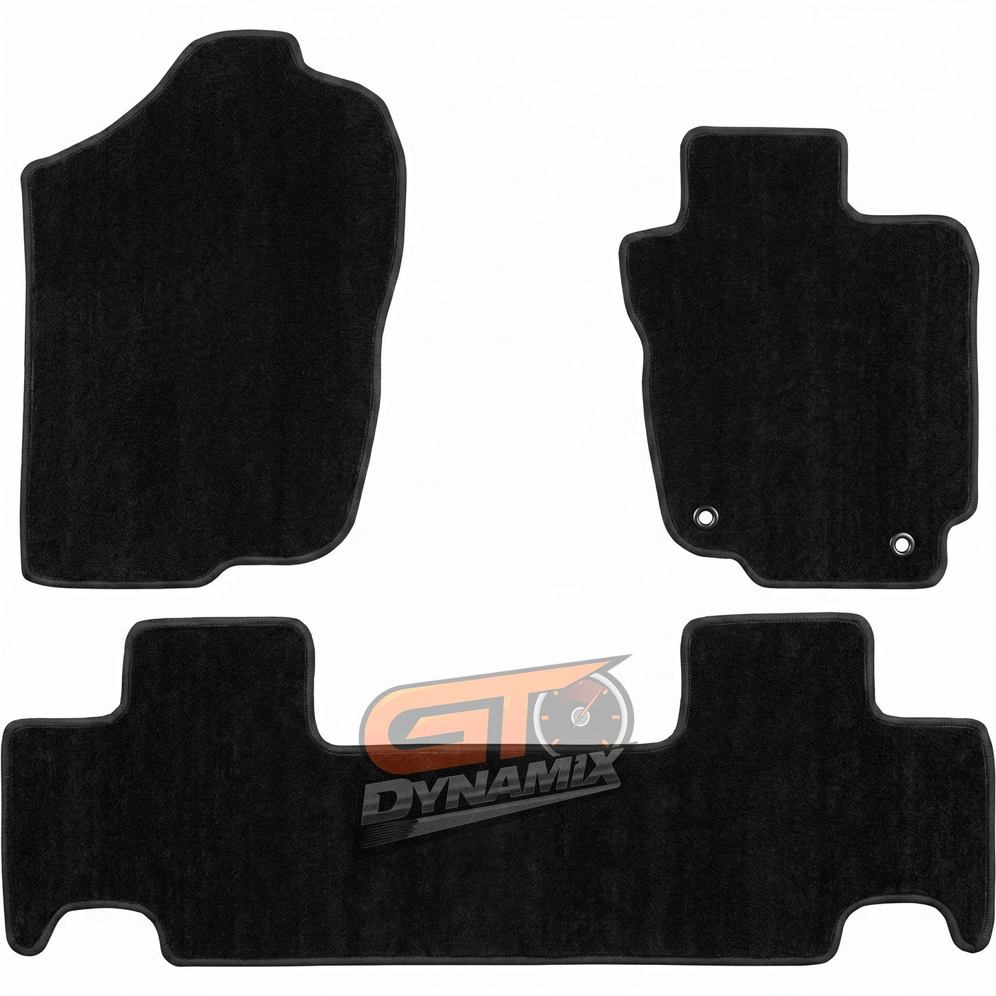 Custom Carpet Floor Mats 2pcs For TOYOTA RAV 4 MAN/AUTO 5DR ALA49R ASA44R ZSA42R 2/2013-2018 w/ 9 Binding Colour