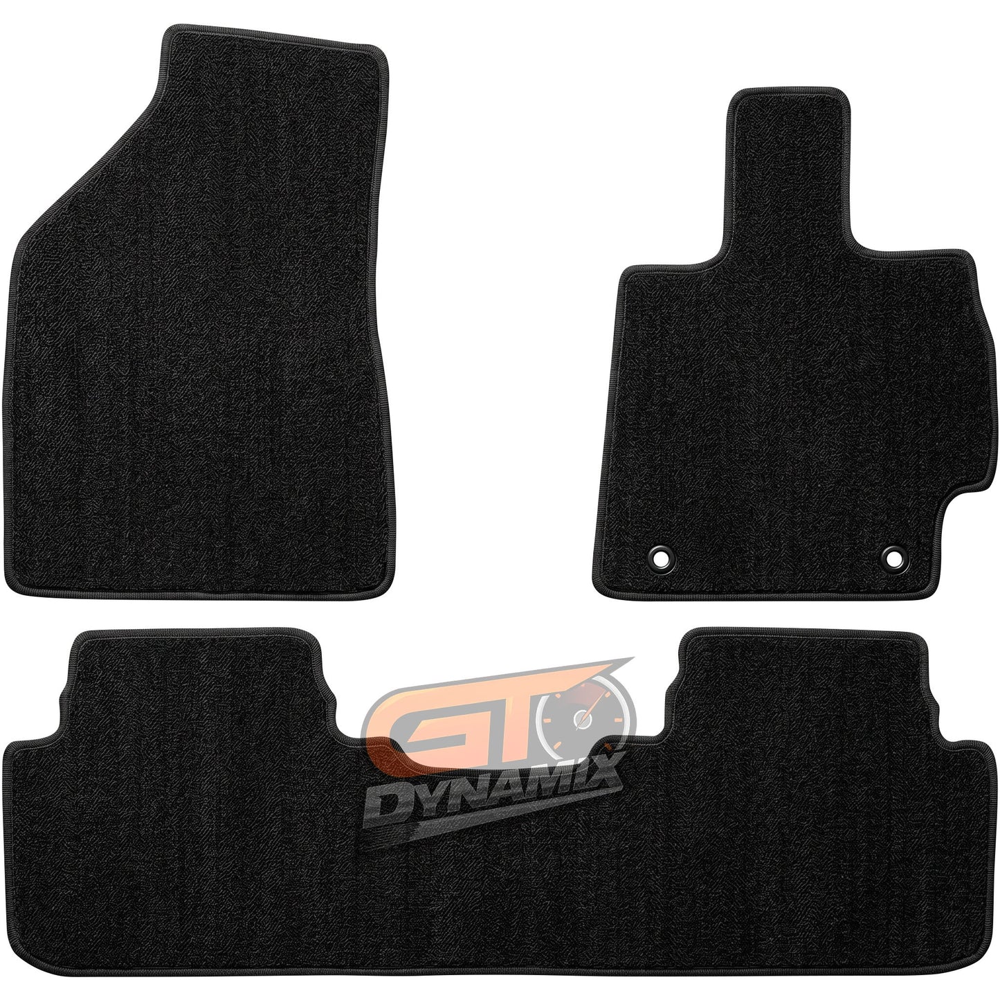 Custom Carpet Floor Mats 3pcs For TOYOTA KLUGER GSU40R GSU45R 8/2007-2/2014 w/ 9 Binding Colour